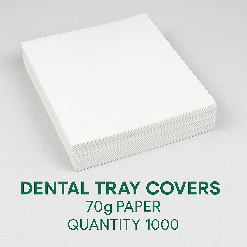 Dental Tray Covers 70g paper - Quantity 1000