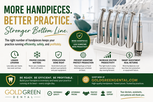 Why Every Dental Office Needs More Handpieces Than They Think