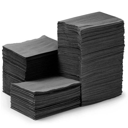 Black Disposable Dental Bibs Quantity 500