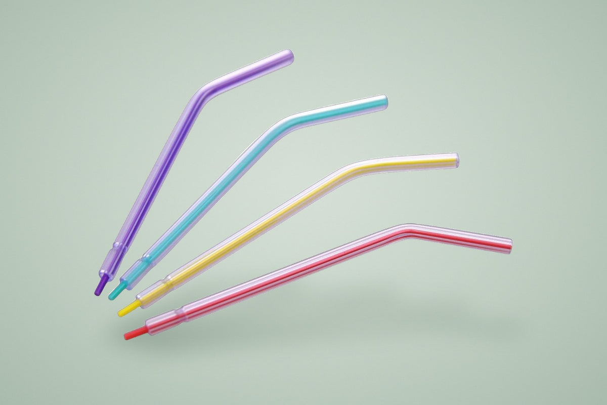 Dental disposable air and water syringe tips